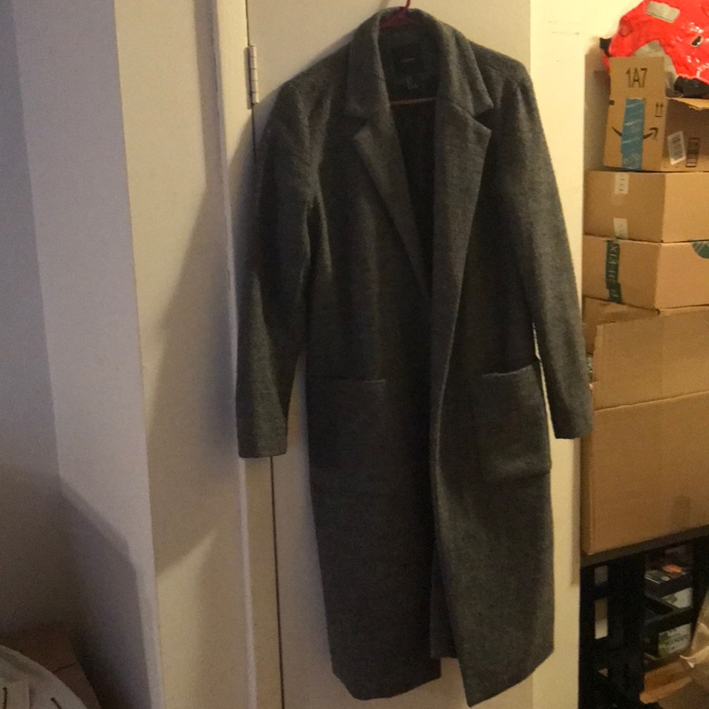 Forever 21 wool blend long coat